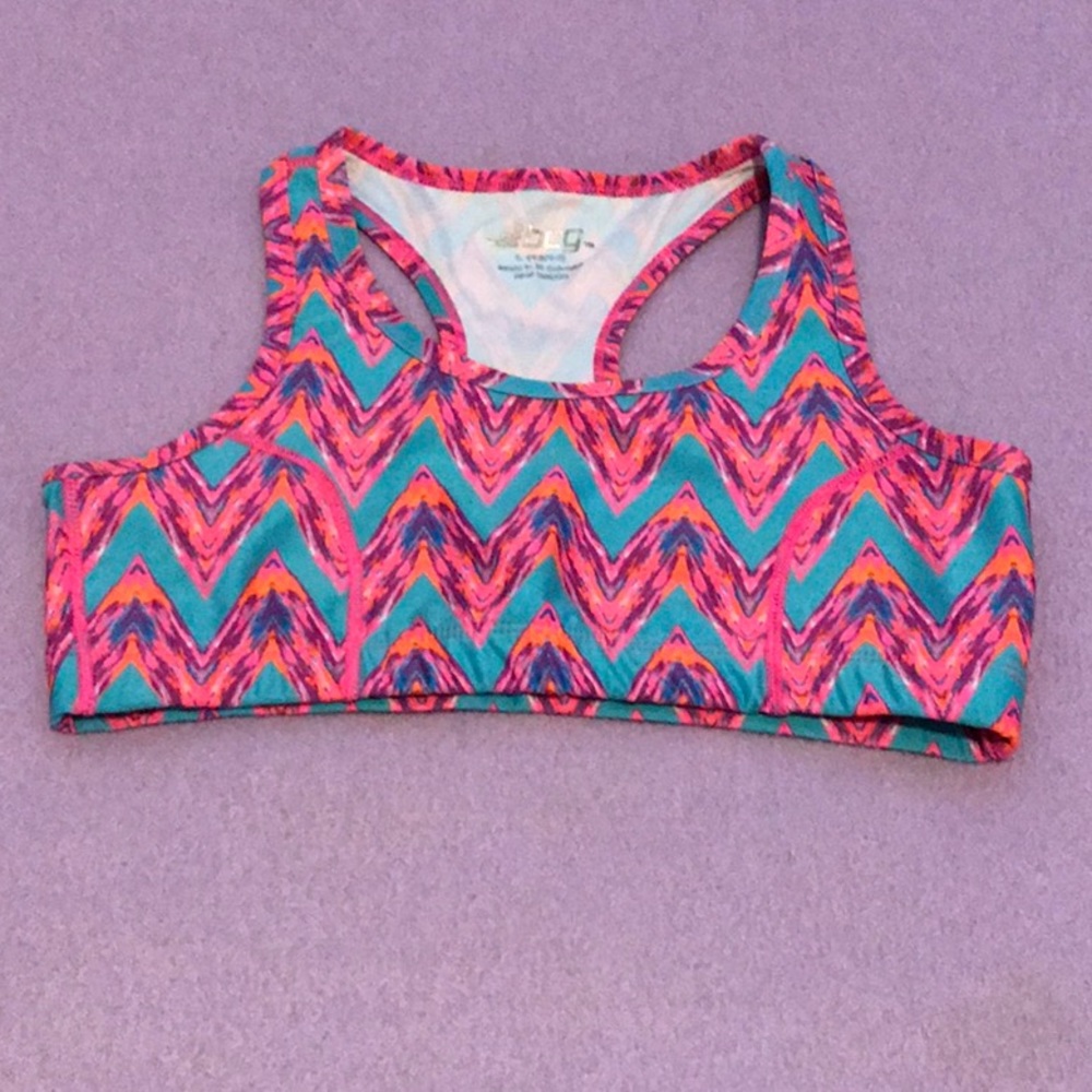 Dance, cheer, or gymnastics sports bra